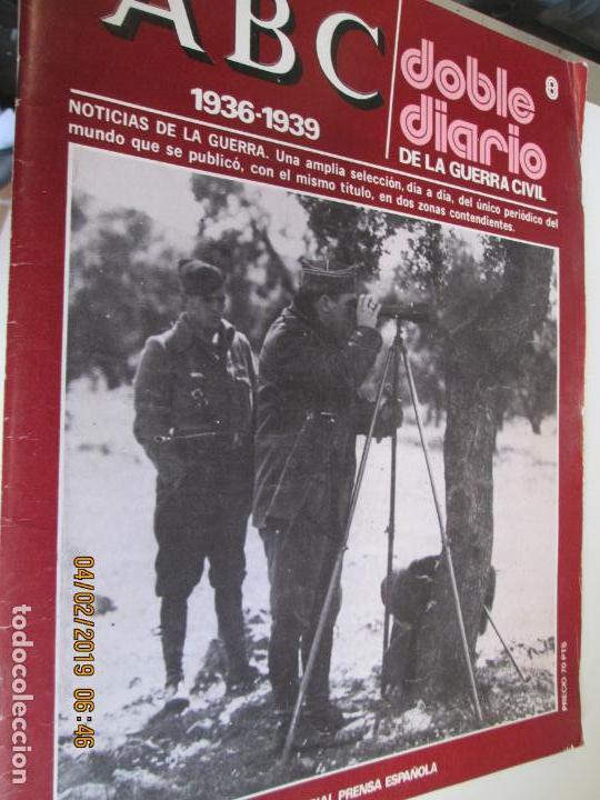 Coleccionismo de Revistas y Peri&oacute;dicos: ABC DOBLE DIARIO DE LA GUERRA CIVIL - 1936-1939 N&ordm; 8  EDITORIAL PRENSA ESPA&Ntilde;OLA