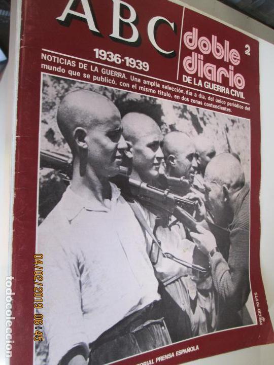 Coleccionismo de Revistas y Peri&oacute;dicos: ABC DOBLE DIARIO DE LA GUERRA CIVIL - 1936-1939 N&ordm; 2  EDITORIAL PRENSA ESPA&Ntilde;OLA
