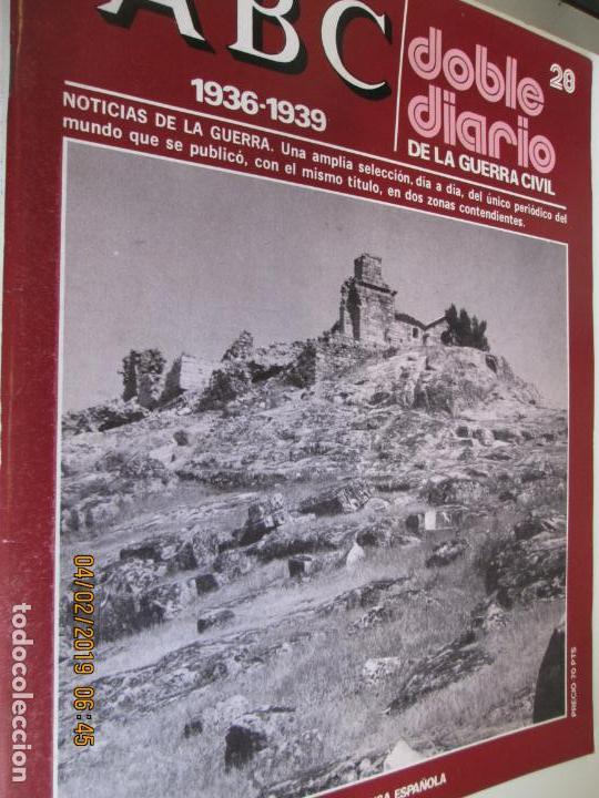 Coleccionismo de Revistas y Peri&oacute;dicos: ABC DOBLE DIARIO DE LA GUERRA CIVIL - 1936-1939 N&ordm; 28  EDITORIAL PRENSA ESPA&Ntilde;OLA