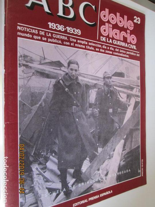 Coleccionismo de Revistas y Peri&oacute;dicos: ABC DOBLE DIARIO DE LA GUERRA CIVIL - 1936-1939 N&ordm; 23 EDITORIAL PRENSA ESPA&Ntilde;OLA