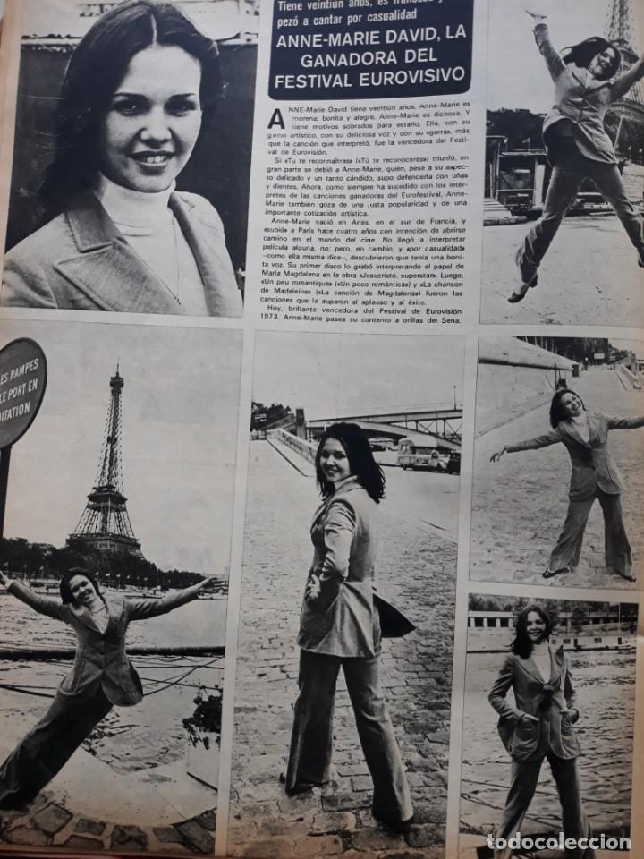 Coleccionismo de Revistas y Peri&oacute;dicos: anne marie david  eurovision 1973