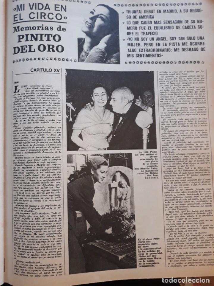 Coleccionismo de Revistas y Peri&oacute;dicos: PINITO DEL ORO MEMORIAS EN SEMANA 15