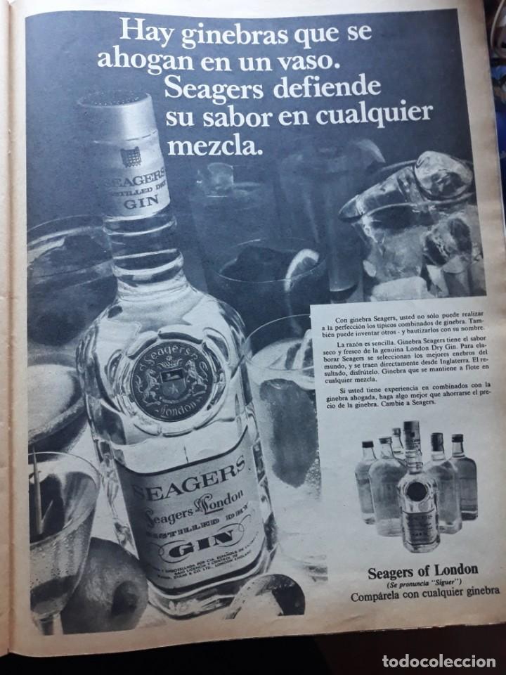 Coleccionismo de revistas y peri&oacute;dicos: anuncio gin ginebra seagers
