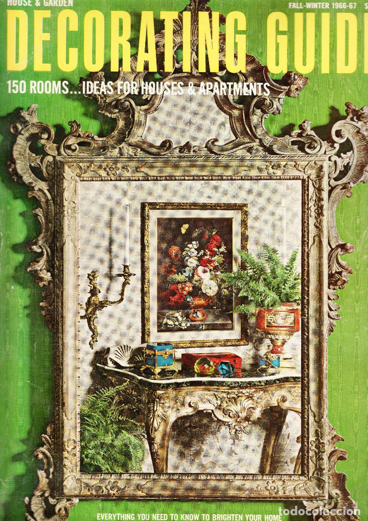Coleccionismo de revistas y peri&oacute;dicos: DECORATING GUIDE 150 ROOMS..IDEAS FOR HOUSES & APARTEMENTS 1966-67
