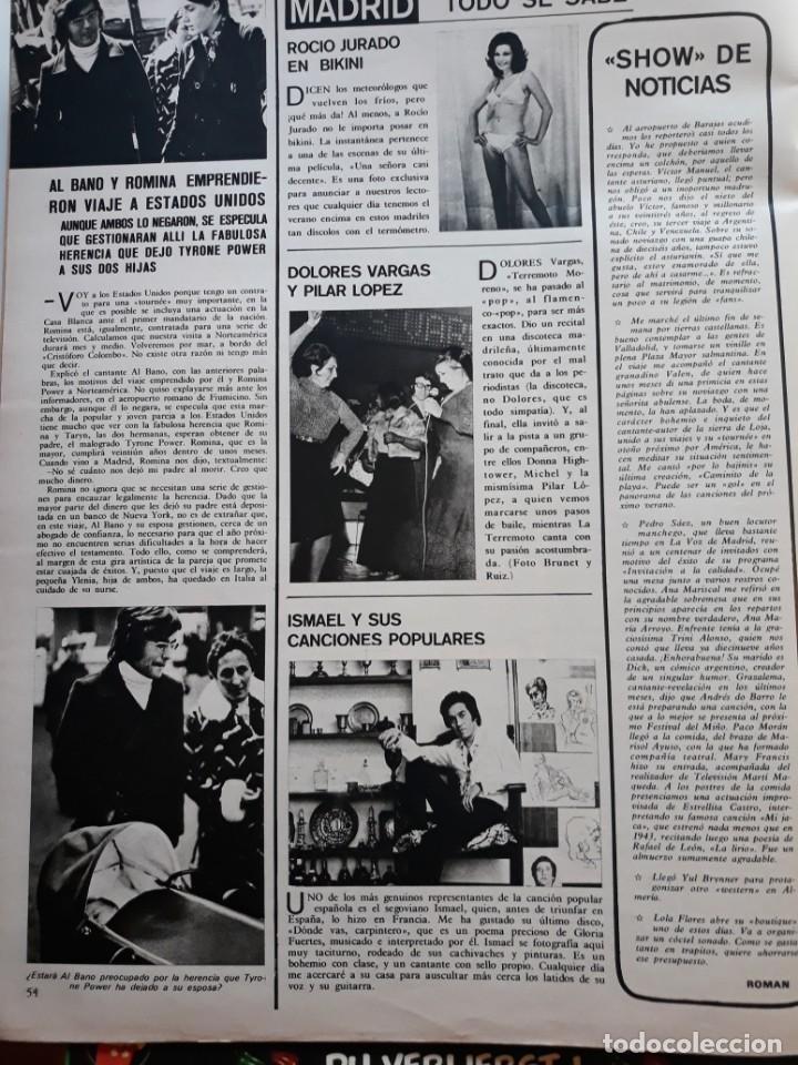 Coleccionismo de Revistas y Peri&oacute;dicos: romina power al bano POWELL  DOLORES VARGAS LA TERREMOTO ROCIO JURADO ISMAEL