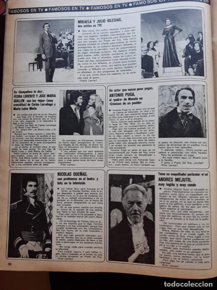 Coleccionismo de Revistas y Peri&oacute;dicos: fedra lorente mikaela julio iglesias antonio puga nicolas due&ntilde;as andres mejuto