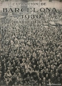 Exposición de Barcelona 1930 Diario Oficial