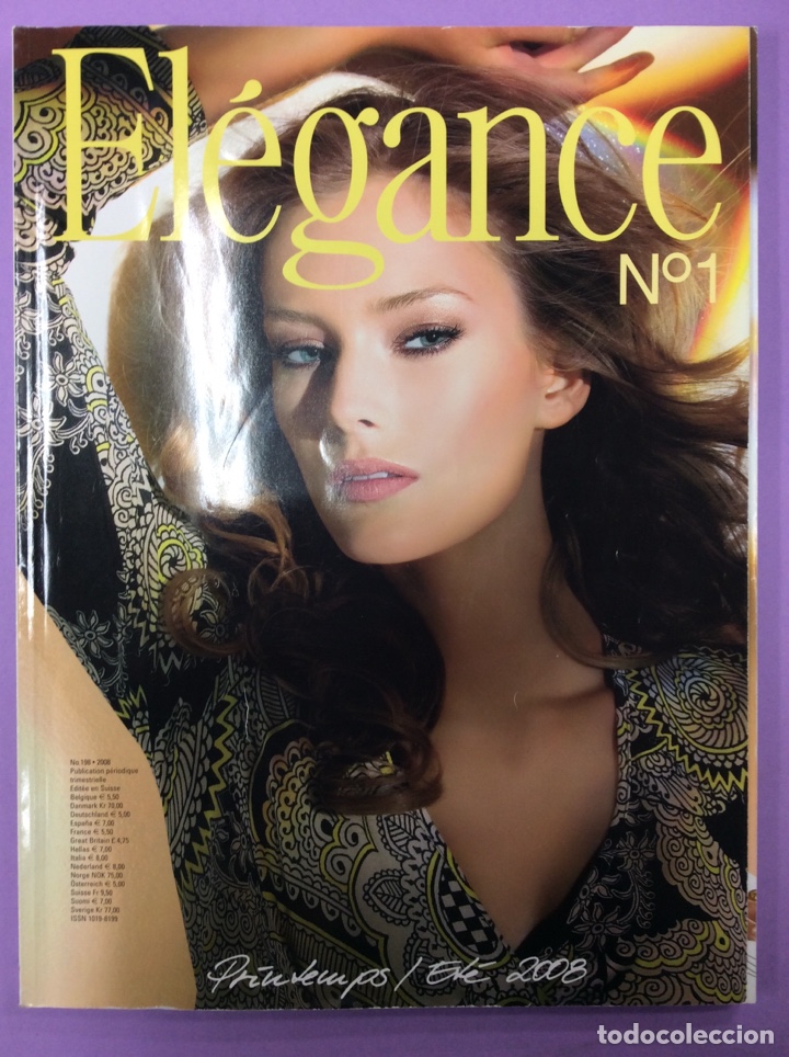 Coleccionismo de Revistas y Peri&oacute;dicos: Revista de moda &Eacute;l&eacute;gance N&ordm;1 2008