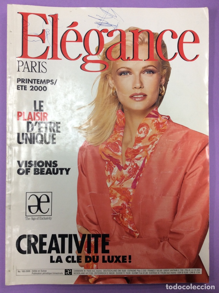 Collection Magazines and Newspapers: Revista de moda &Eacute;l&eacute;gance 2000