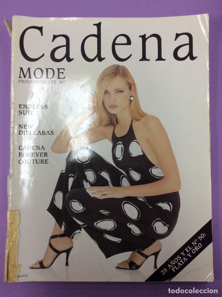 Collection Magazines and Newspapers: Revista de moda Cadena 1997