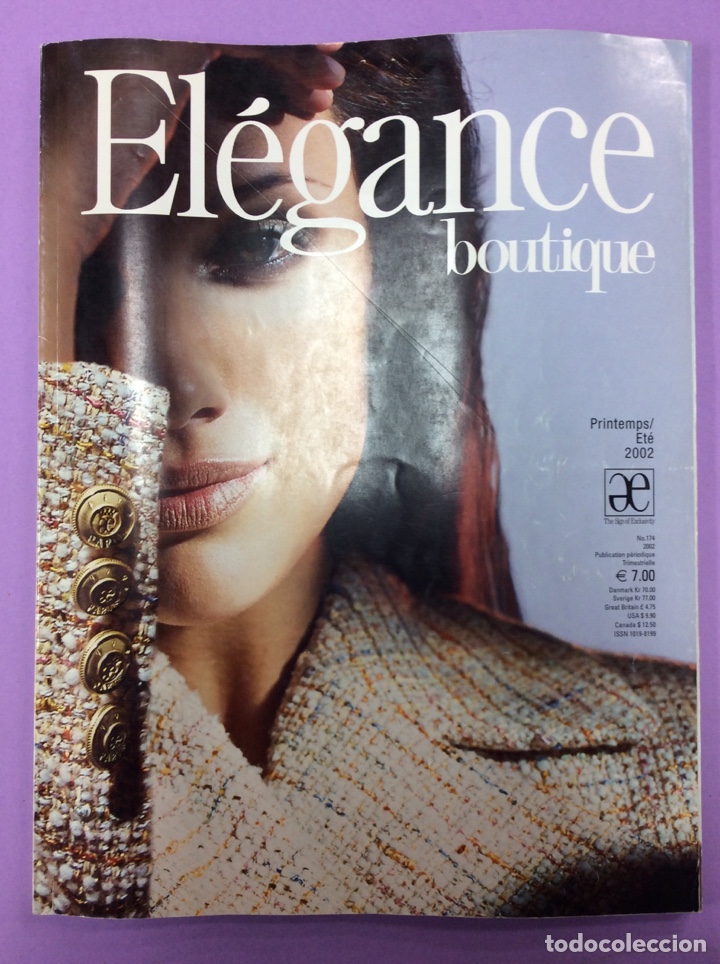 Coleccionismo de Revistas y Peri&oacute;dicos: Revista de moda &Eacute;l&eacute;gance boutique 2002