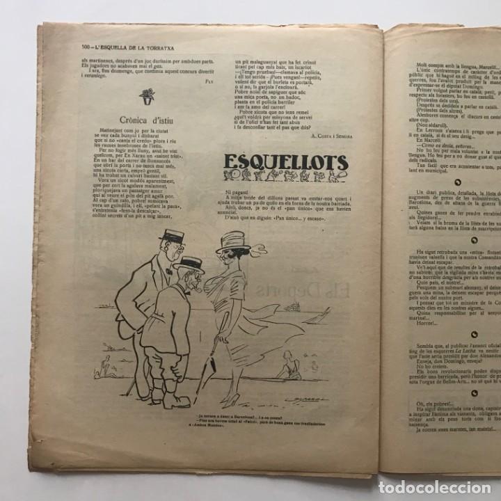 1918 L'Esquella de la Torratxa. Periodic humorístic Any XL Núm. 2066. 23,5x31 cm