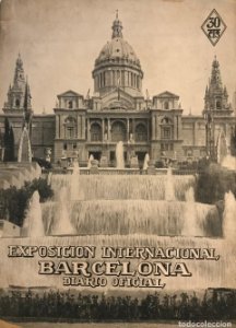 Exposición de Barcelona 1930 Diario Oficial