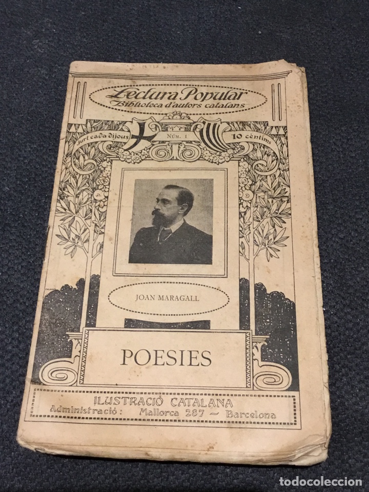 Collection Magazines and Newspapers: Ilustracio Catalana numero 1 Joan Maragall