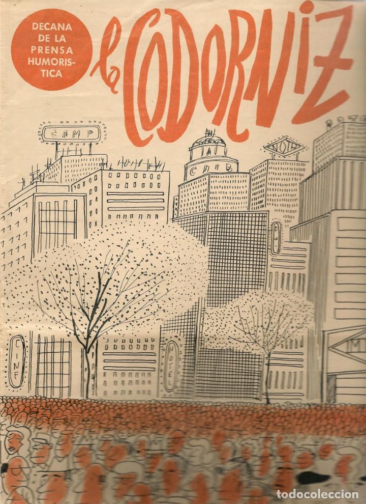 Coleccionismo de Revistas y Peri&oacute;dicos: LA CODORNIZ. N&ordm; 1438. 8 DE JUNIO 1969. (ST/MG)