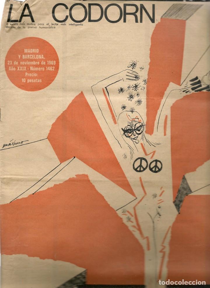 Coleccionismo de Revistas y Peri&oacute;dicos: LA CODORNIZ. N&ordm; 1462. 23 NOVIEMBRE 1969.  (ST/MG)