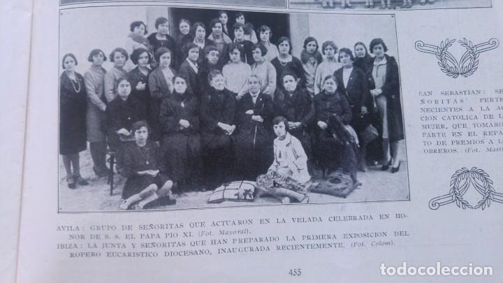 Sammeln von Zeitschriften und Zeitungen: IBIZA ROPERO EUCARISTICO PALACIO DE URBASA PALACIO MISIONES BARCELONA VILLAFRANCA PANADES 1929