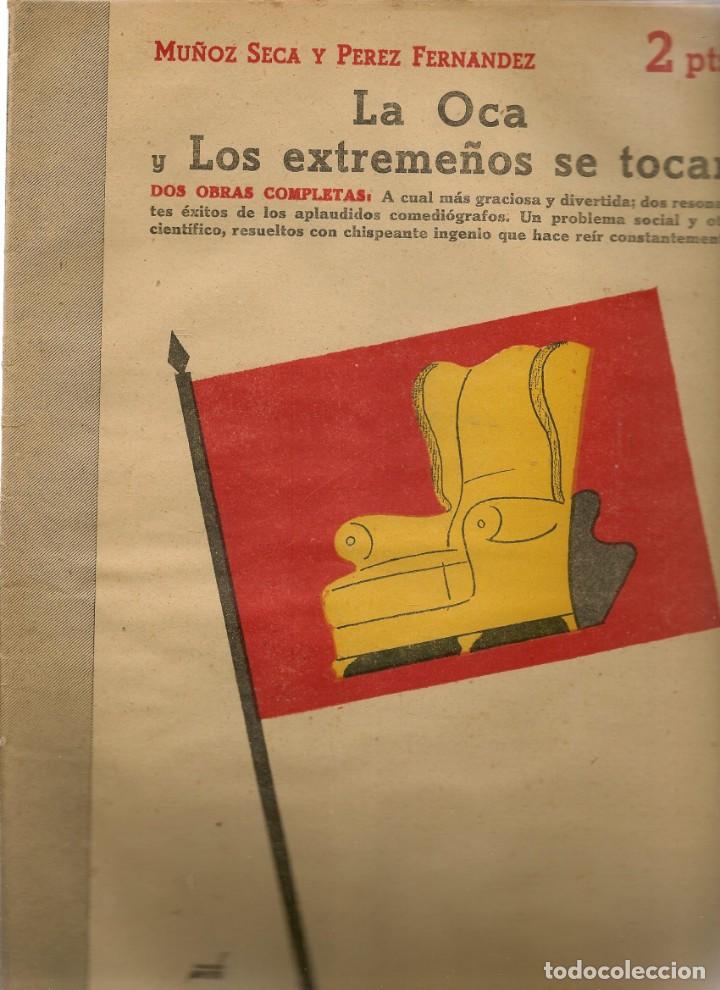 Sammeln von Zeitschriften und Zeitungen: REVISTA LITERARIA NOVELAS Y CUENTOS. N&ordm; 959. LA OCA.  MU&Ntilde;OZ SECA. 25 SEPBRE. 1949.  (AP1/)