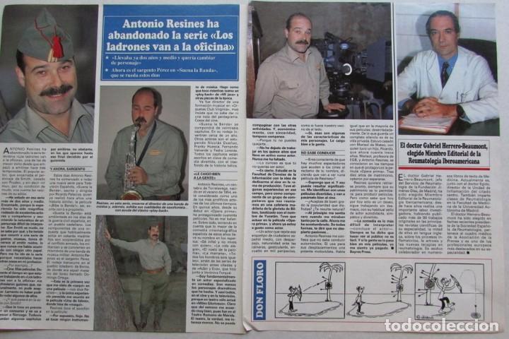 Coleccionismo de Revistas y Peri&oacute;dicos: RECORTE REVISTA SEMANA N&ordm; 2903 1995 ANTONIO RESINES