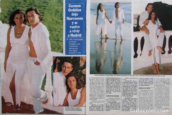 Coleccionismo de Revistas y Peri&oacute;dicos: RECORTE REVISTA SEMANA N&ordm; 3010 1997 CARMEN ORDO&Ntilde;EZ Y ERNESTO NEYRA