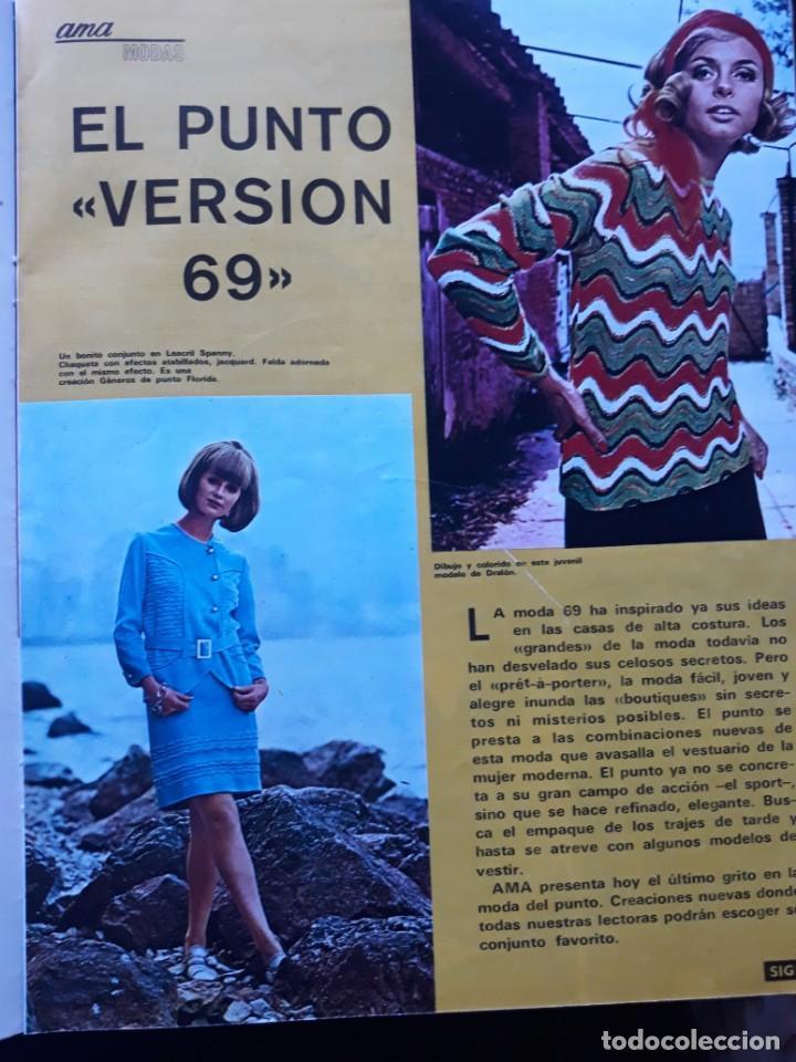Coleccionismo de revistas y peri&oacute;dicos: moda 1969 el punto - Foto 1