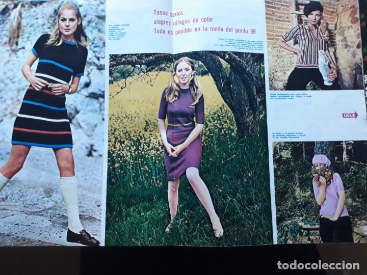 Coleccionismo de revistas y peri&oacute;dicos: moda 1969 el punto - Foto 3