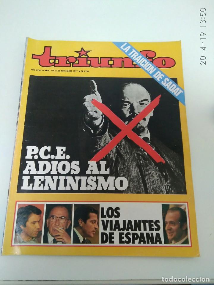 Collezionismo di Riviste e Giornali: Revista Triunfo Num. 774.- 26 NOVIEMBRE 1977