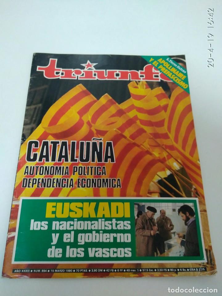 Collezionismo di Riviste e Giornali: Revista Triunfo Num. 894.- 15 MARZO 1980