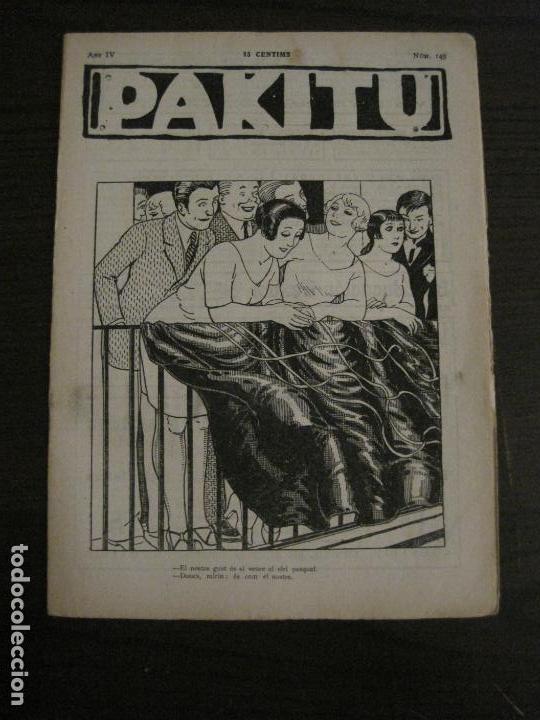 Collection Magazines and Newspapers: PAKITU-ANY IV NUM&middot;145- 7 JULIOL 1926-REVISTA ANTIGUA-VER FOTOS