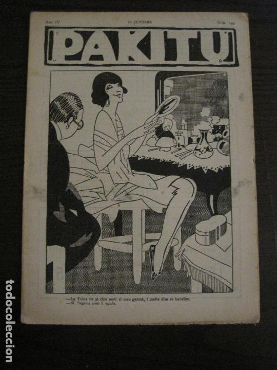 Collection Magazines and Newspapers: PAKITU-ANY IV NUM&middot;149- 4 AGOST 1926-REVISTA ANTIGUA-VER FOTOS