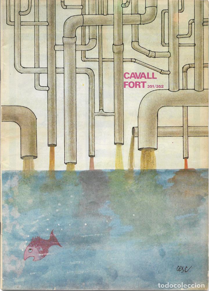 Collection Magazines and Newspapers: REVISTA PER A NOIS I NOIES, CAVALL FORT N&ordm; 351-352 - PORTADA PER CESC