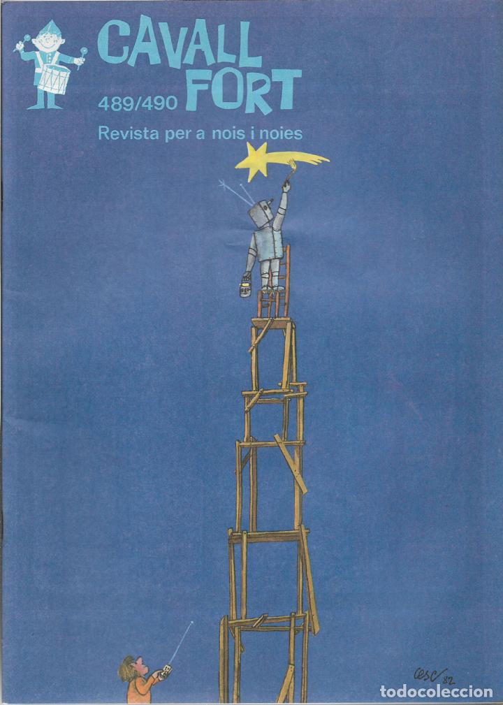 Collection Magazines and Newspapers: REVISTA PER A NOIS I NOIES, CAVALL FORT N&ordm; 489/490 - PORTADA PER CESC