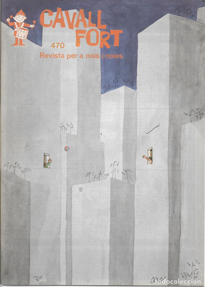Collection Magazines and Newspapers: REVISTA PER A NOIS I NOIES, CAVALL FORT N&ordm; 470 - PORTADA PER CESC