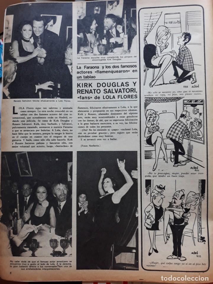 Coleccionismo de revistas y peri&oacute;dicos: lola flores kirk douglas renato salvatori salvatore