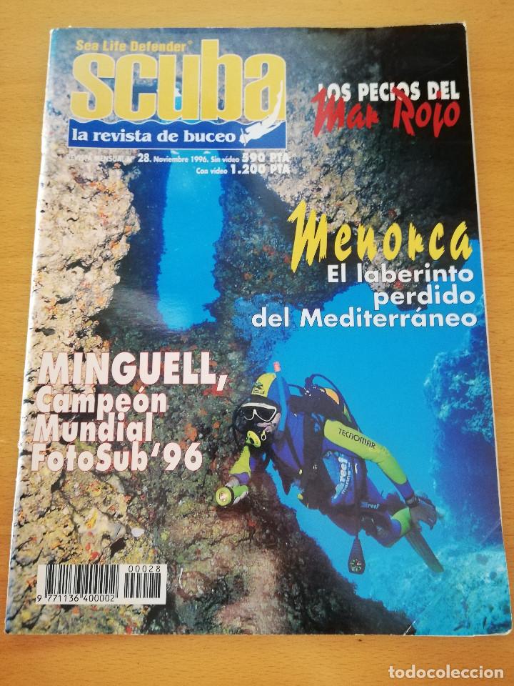 Collectionnisme de Revues et Journaux: SCUBA. LA REVISTA DE BUCEO. N&ordm; 28 (NOVIEMBRE 1996)