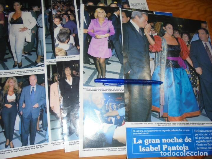 Coleccionismo de Revistas y Peri&oacute;dicos: RECORTE : LA GRAN NOCHE DE ISABEL PANTOJA. ENCARNA SANCHEZ, . SEMANA, OCTBRE 1991 ()