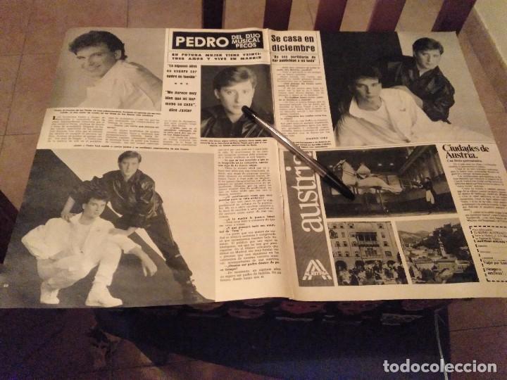 Coleccionismo de revistas y peri&oacute;dicos: ANTIGUO RECORTE REVISTA PEDRO DUO MUSICAL LOS PECOS TRASERA SERRAT Y LOLA FLORES LOLITA CARMEN