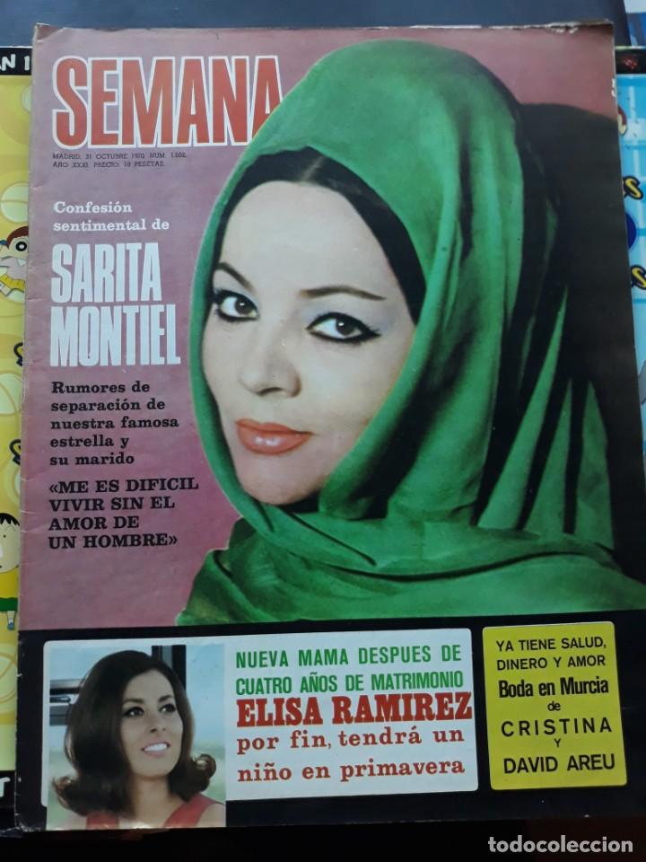 Coleccionismo de revistas y peri&oacute;dicos: portada de sara montiel