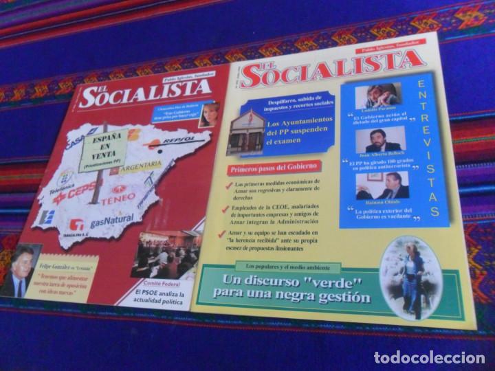 Sammeln von Zeitschriften und Zeitungen: EL SOCIALISTA N&ordm;S 595 Y 596. 1996. JUAN ALBERTO BELLOCH RAIMON OBIOLS FELIPE GONZ&Aacute;LEZ COMIT&Eacute; FEDERAL
