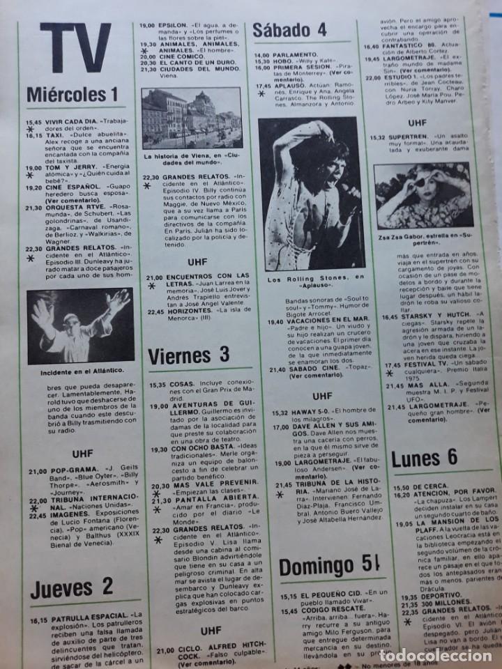 Coleccionismo de Revistas y Peri&oacute;dicos: LOS ROLLING STONES EN APLAUSO ZSA ZSA GABOR