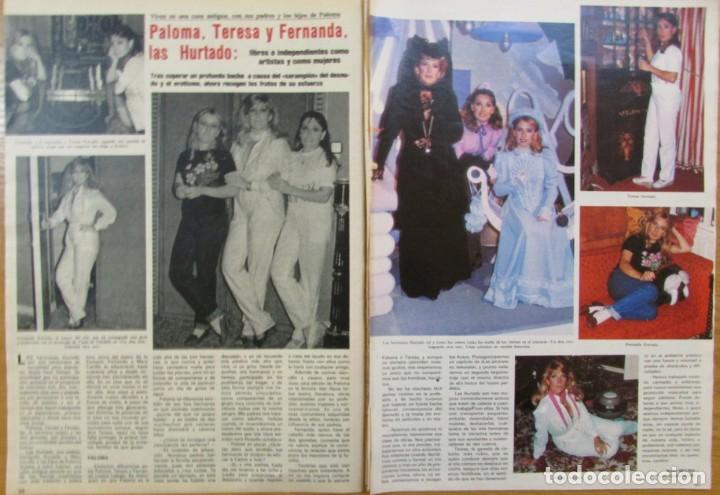 Coleccionismo de Revistas y Peri&oacute;dicos: RECORTE REVISTA SEMANA N&ordm; 2234 1982 HERMANAS HURTADO. UN, DOS, TRES.. 2 PGS