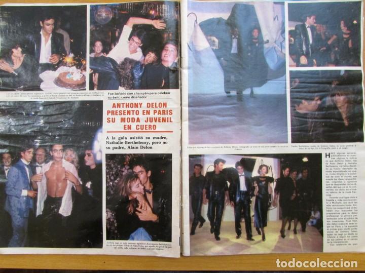 Coleccionismo de Revistas y Peri&oacute;dicos: RECORTE REVISTA SEMANA N&ordm; 2280 1983 ANTHONY DELON. 4 PGS