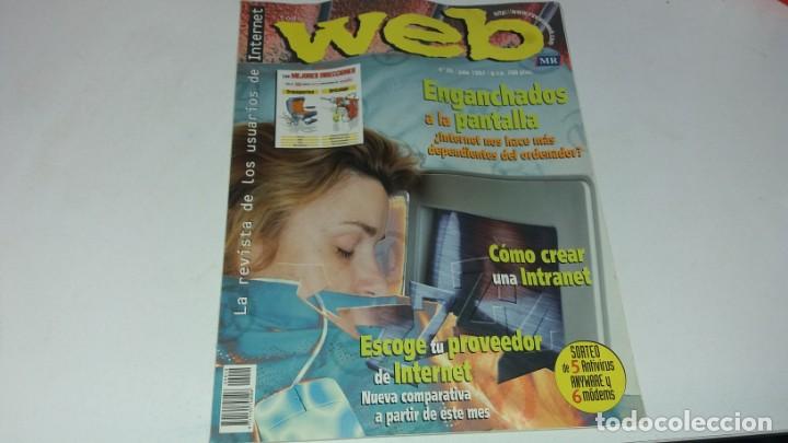 Coleccionismo de Revistas y Peri&oacute;dicos: Revista TODO WEB MR a&ntilde;o 1997 multimedia ordenadores Internet tecnolog&iacute;a N&deg;20 inform&aacute;tica