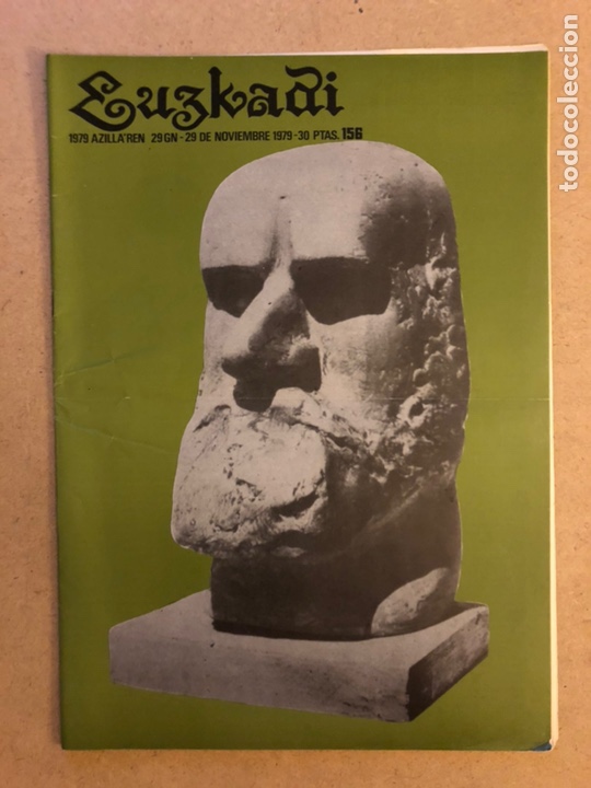 Collectionnisme de Revues et Journaux: EUZKADI N&deg;156 (1979). BOLET&Iacute;N INFORMATIVO DEL PARTIDO NACIONALISTA VASCO. LEIZAOLA.