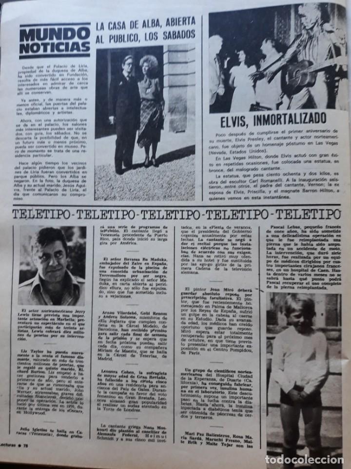 Coleccionismo de revistas y peri&oacute;dicos: cayetana la duquesa de alba jerry lewis elvis presley