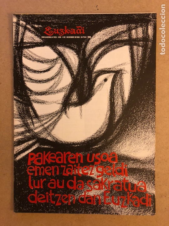 Collection Magazines and Newspapers: EUZKADI N&deg;209 (1980). BOLET&Iacute;N INFORMATIVO DEL PARTIDO NACIONALISTA VASCO.