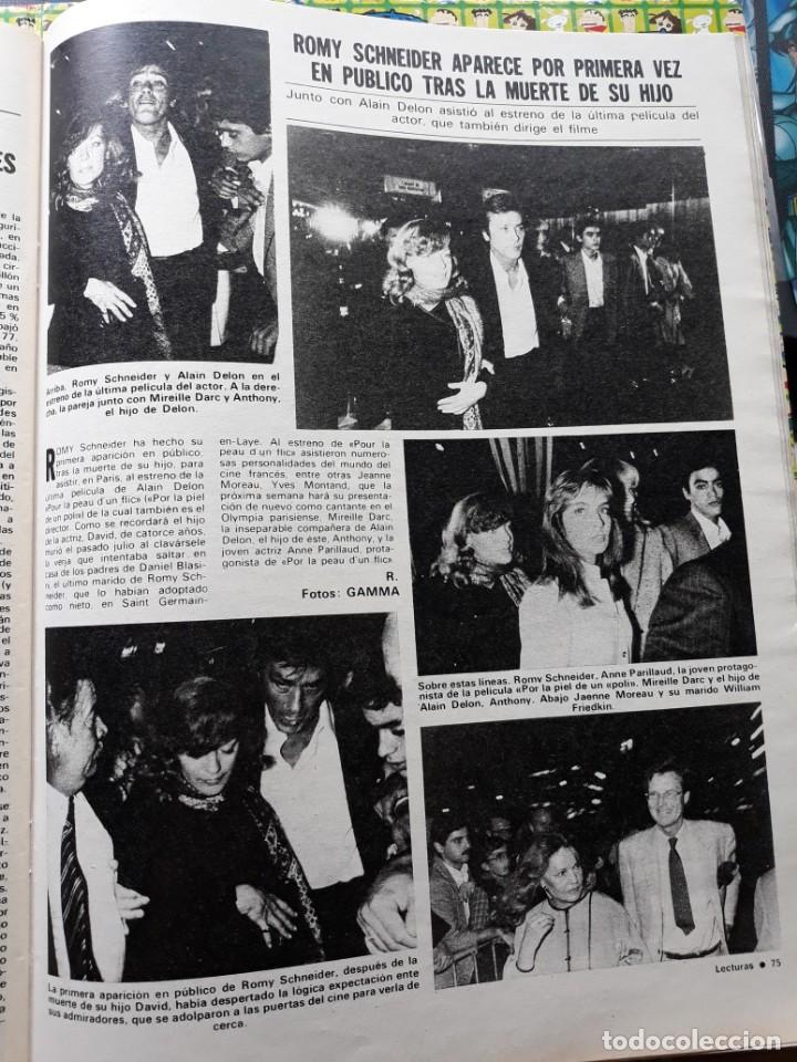 Coleccionismo de Revistas y Peri&oacute;dicos: ROMY SCHNEIDER ALAIN DELON ANNE PARILLAUD JEANNE MOREAU