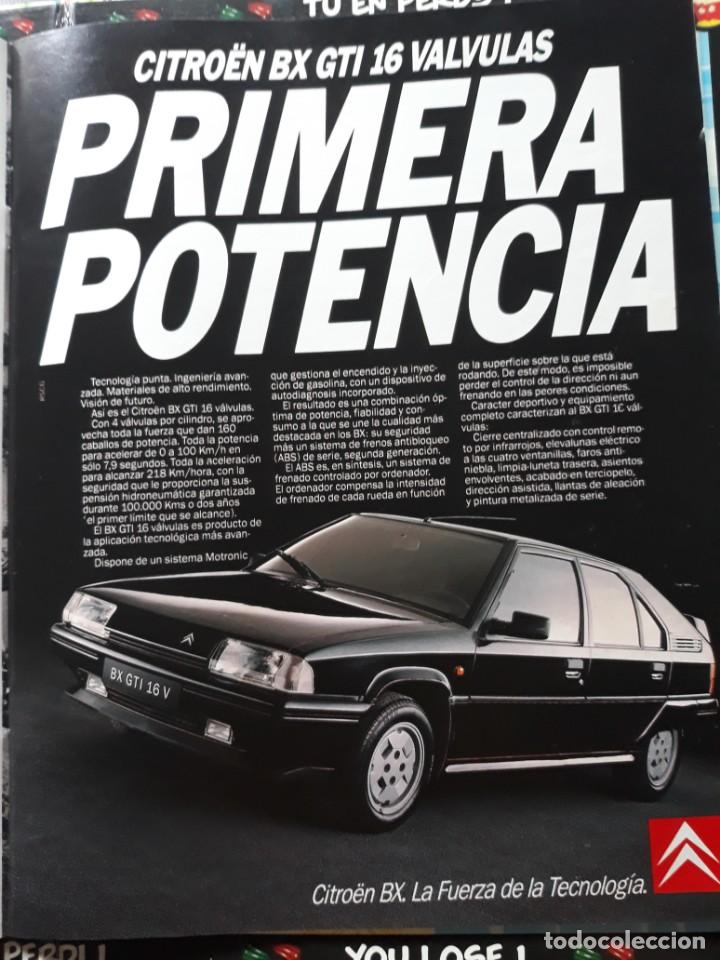 Coleccionismo de Revistas y Peri&oacute;dicos: ANUNCIO CITROEN BX