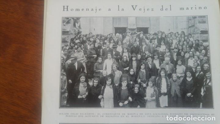 Collezionismo di Riviste e Giornali: SOLLER CORU&Ntilde;A DOS HERMANAS ROMERIA N&ordf; SE&Ntilde;ORA VALME ARANJUEZ ALFONSO XIII GRAF ZEPPELIN ESNAOLA 1929