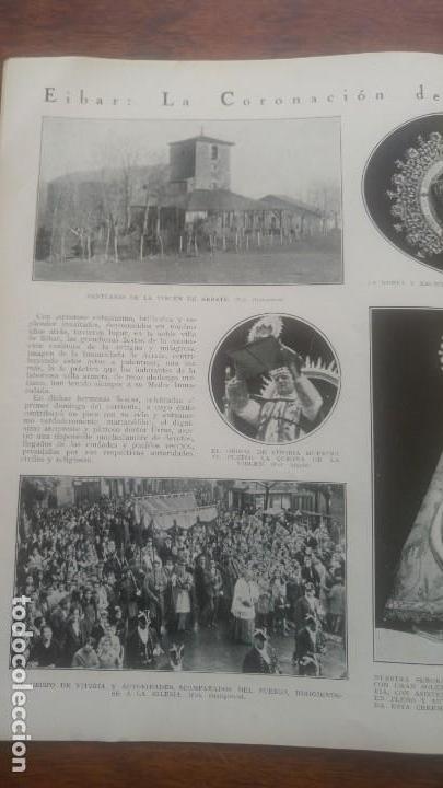 Coleccionismo de Revistas y Peri&oacute;dicos: EIBAR CORONACION N&ordf; SE&Ntilde;ORA DE ARRATE ALBA DE TORMES ALFONSO XIII CONDE DE FIGOLS LOS PINOS A&Ntilde;O 1929